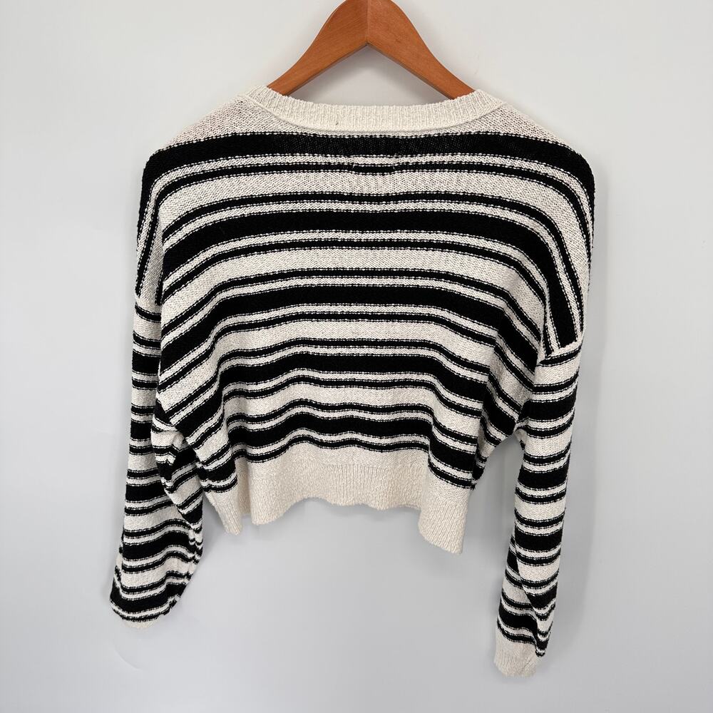 ANTHROPOLOGIE Pilcro Striped Pullover Sweater // XS - Picture 8 of 9